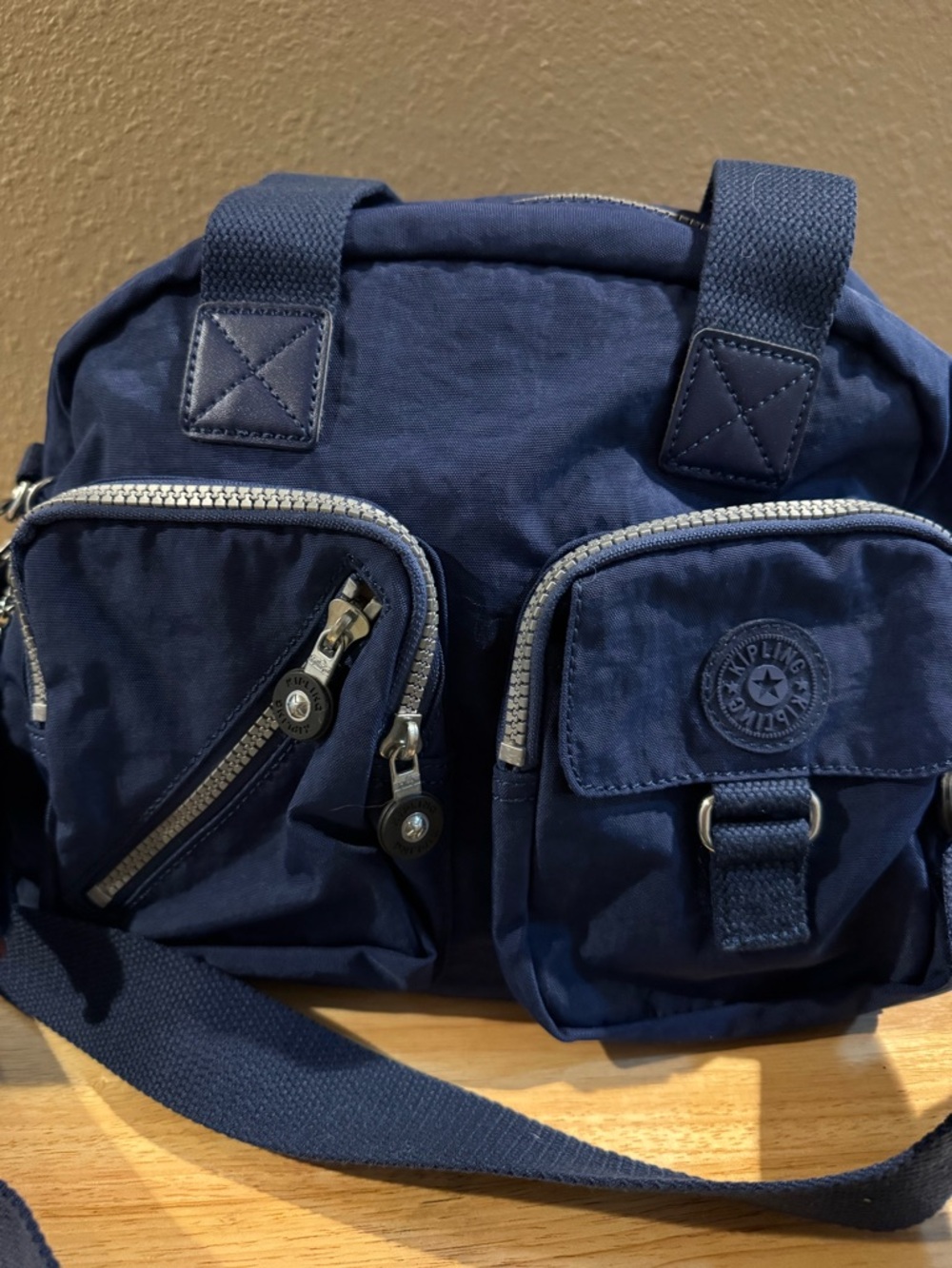 Kipling Defea Nylon Satchel/Crossbody Bag - Picture 7 of 10